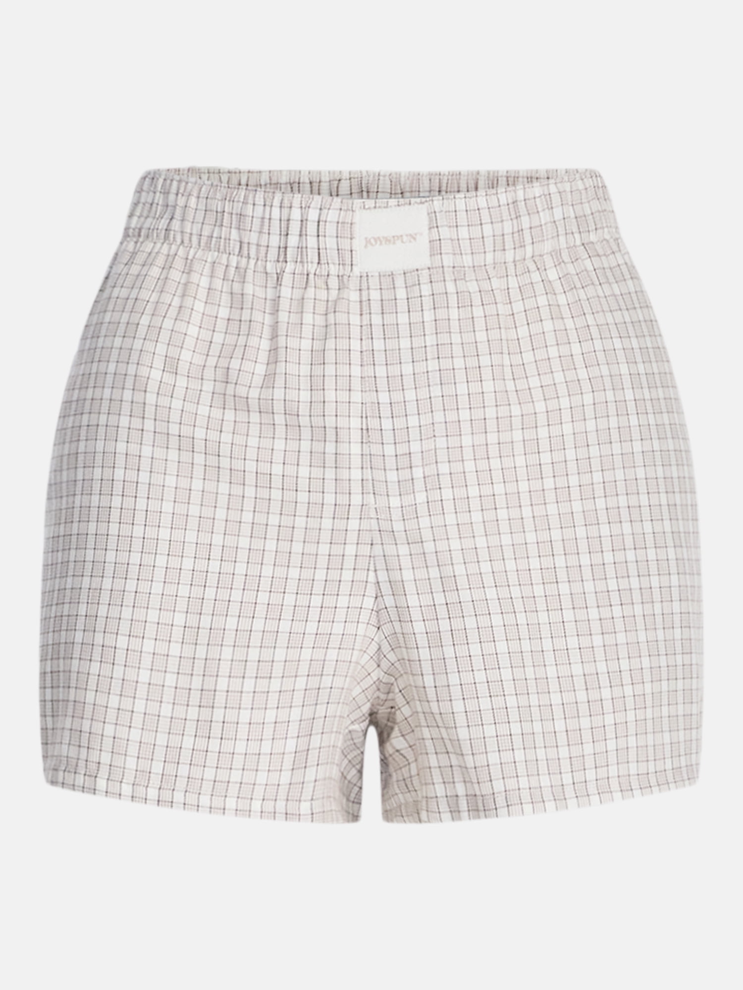 Joyspun Women's Woven Pajama Boxer Shorts, 3'' Inseam, Sizes XS-2X