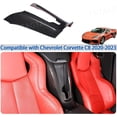 thumbnail image 6 of TINKI Phone Charger Cover Compatible with Chevrolet Corvette C8 2020-2023, ABS Center Console Seat Compartment Phone Charger Cover, Interior Center Armrest Accessories, 6 of 7
