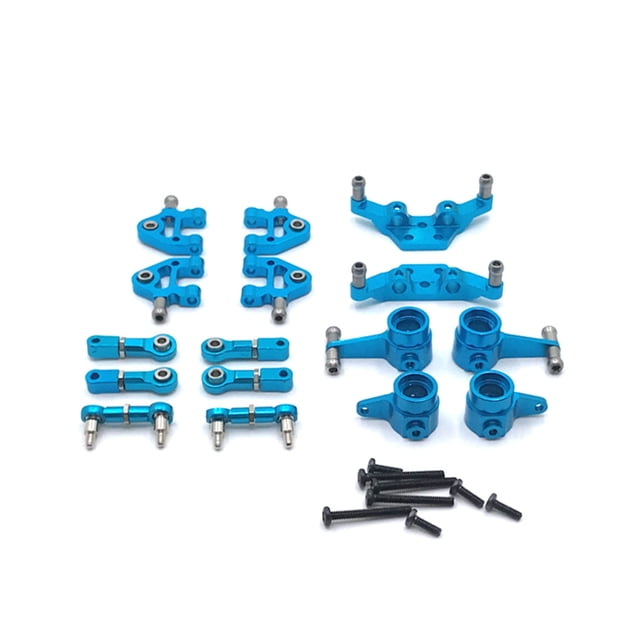 Reemplazo de accesorios de accesorios de piezas de reemplazo de la modificación del kit de metal de metal para WLTOYS K969 K979 K989 K999 P929 Azul 44589 RC Inevent FN009853-01