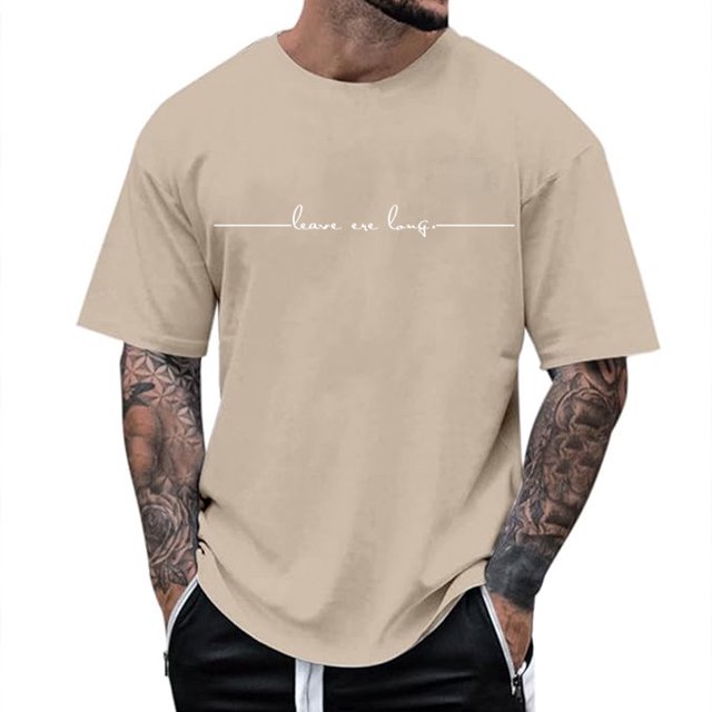 WEAIXIMIUNG T-Shirts pour Hommes Design Graphique T-Shirt à Col Rond pour Homme Extensible Manches Courtes Basique Amincissant T-Shirt pour Muscles