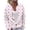 Light Purple, variant on Womens Breast Cancer Cardigan Sweaters Pink Ribbon Pattern Sweaters Long Sleeve Button Down Open Front Breast Cancer Awareness Casual Outerwear Cardigans