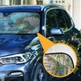 thumbnail image 3 of WOBOGO Garden Bunny Car Windshield Sunshades Autopilot Lightweight Accordion Sun Visor 53×23.5in, 3 of 8