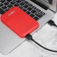 thumbnail image 2 of 2.5-inch Hard Drive Case Portable Ultra-thin SSD Enclosure with USB 3.0 Interface for Laptop Device (Red), 2 of 5