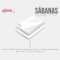 thumbnail image 4 of Juego de Sábanas Suavitec Plus Concord Blanco Matrimonial, 4 of 4