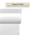 thumbnail image 3 of Achim Cordless Glide n' Go Blackout Vinyl Roller Shade 44"x72" White, 3 of 6