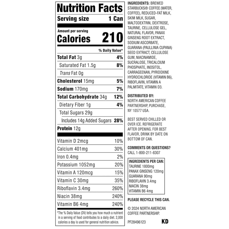 Starbucks Doubleshot Energy Vanilla, 15 fl oz, 12 Pack photo 3