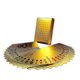 thumbnail image 1 of Luxury Gold Foil Poker Playing Cards Deck Waterproof Pet Plastic Poker Cards Adults Games Gifts, 1 of 5