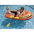 thumbnail image 2 of Intex Explorer 200 Inflatable Two Person Raft Set with Oars and Pump, Set of 3, 2 of 2