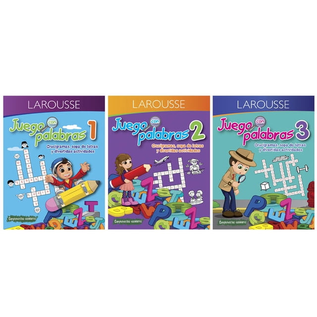 Juegos con palabras / 3 vols. ( Venta individual / Sujeto a disponibilidad)