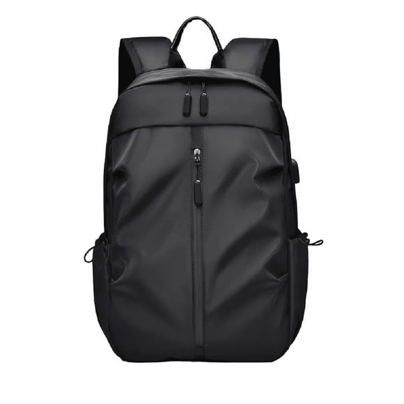 Mochila Laptop Hombre,impermeable Y Resistente Al Desgaste Con Cargador USB Negro Malubero Mochila Escolar Impermeable