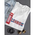 thumbnail image 3 of Telephone Booth London T-Shirt Women -Image by Shutterstock, Female Small, 3 of 4
