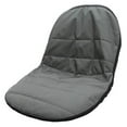 thumbnail image 3 of Toyandona Wear Resistant Padded Tractor Seat Cover in Grey Oxford Fabric with Elastic Fit, 3 of 11