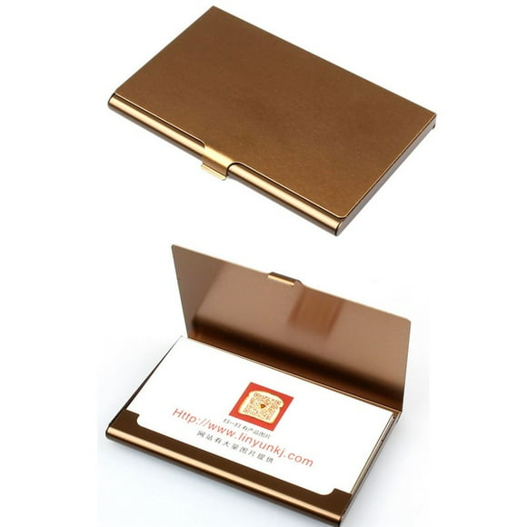 Up to 65% off Creative Aluminum Holder Metal Box Cover Credit Business Card Wallet