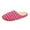 Red, variant on Women's Slippers Women's Indoor Bedroom Slipper with Memory Foam, Gift for Women, Wool-Like House Shoe with Anti-Skid Rubber Sole for Ladies(Pink,7)
