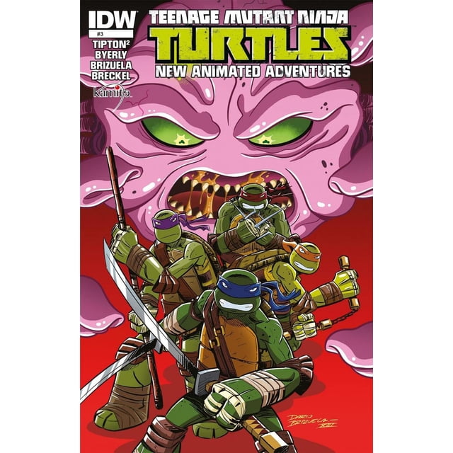 Teenage Mutant Ninja Turtles New Animated Adventures 3A Blanco