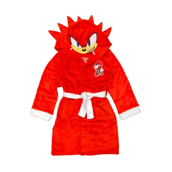 Disfraz de felpa polar de Sonic The Hedgehog para niños de 8 años