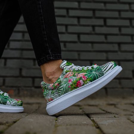 

Flamingo in Green