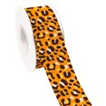 thumbnail image 1 of Animals Speckle Leopard Print Design Printed Grosgrain Satin Ribbon for Gift Wrapping Hair Bow Craft Accessory 50 Yards Jiayi, 1 of 7