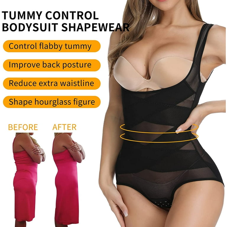 Cross Compression Abs Shaping Pants Women Tummy Control Shapewear Body  Shaper US