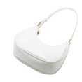 thumbnail image 4 of WSRYDJDL Crescent Bolsos de hombro para mujer lindo Hobo Tote bolso debajo del brazo monederos mini bolso de embrague con cierre de cremallera, 4 of 5