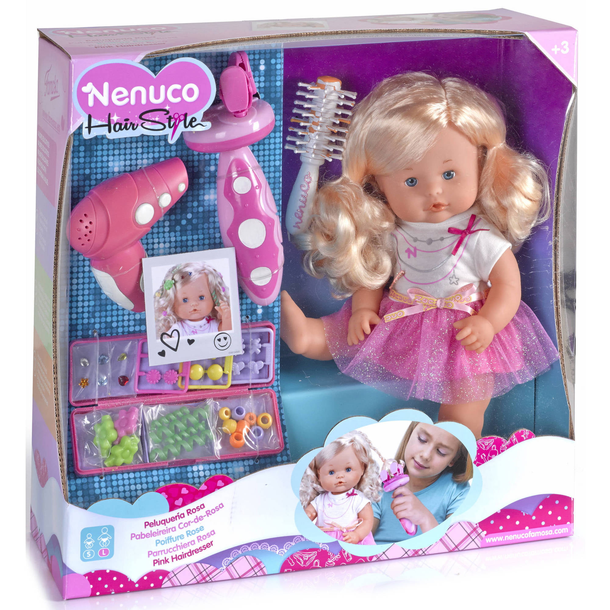 Nenuco Hairdresser Doll Set Walmart Com Walmart Com