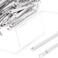 thumbnail image 5 of 50 Sets Silver Tone Metal Organizer Binder Documents Clip Paper Fasteners, 5 of 5