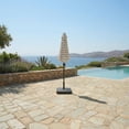 thumbnail image 4 of Parasol Sunset 8' – Beige rayé, 4 of 7