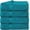 Teal, variant on Bliss Casa Luxurious Jumbo Bath Sheet 35 x 70 Inch (2 Pack) 600 GSM Combed Cotton Highly Absorbent and Quick Dry Hotel Bath Sheet Set (Dark Gray)