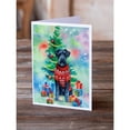 thumbnail image 2 of Kerry Blue Terrier Christmas Greeting Cards Pack of 8 7 in x 5 in, 2 of 3