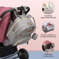 thumbnail image 6 of Lamgool Baby Diaper Bag Backpack with Changing Station, Baby Bag for Boys Girls, Waterproof Travel Diaper Backpack with Bassinet and Net, 6 of 6