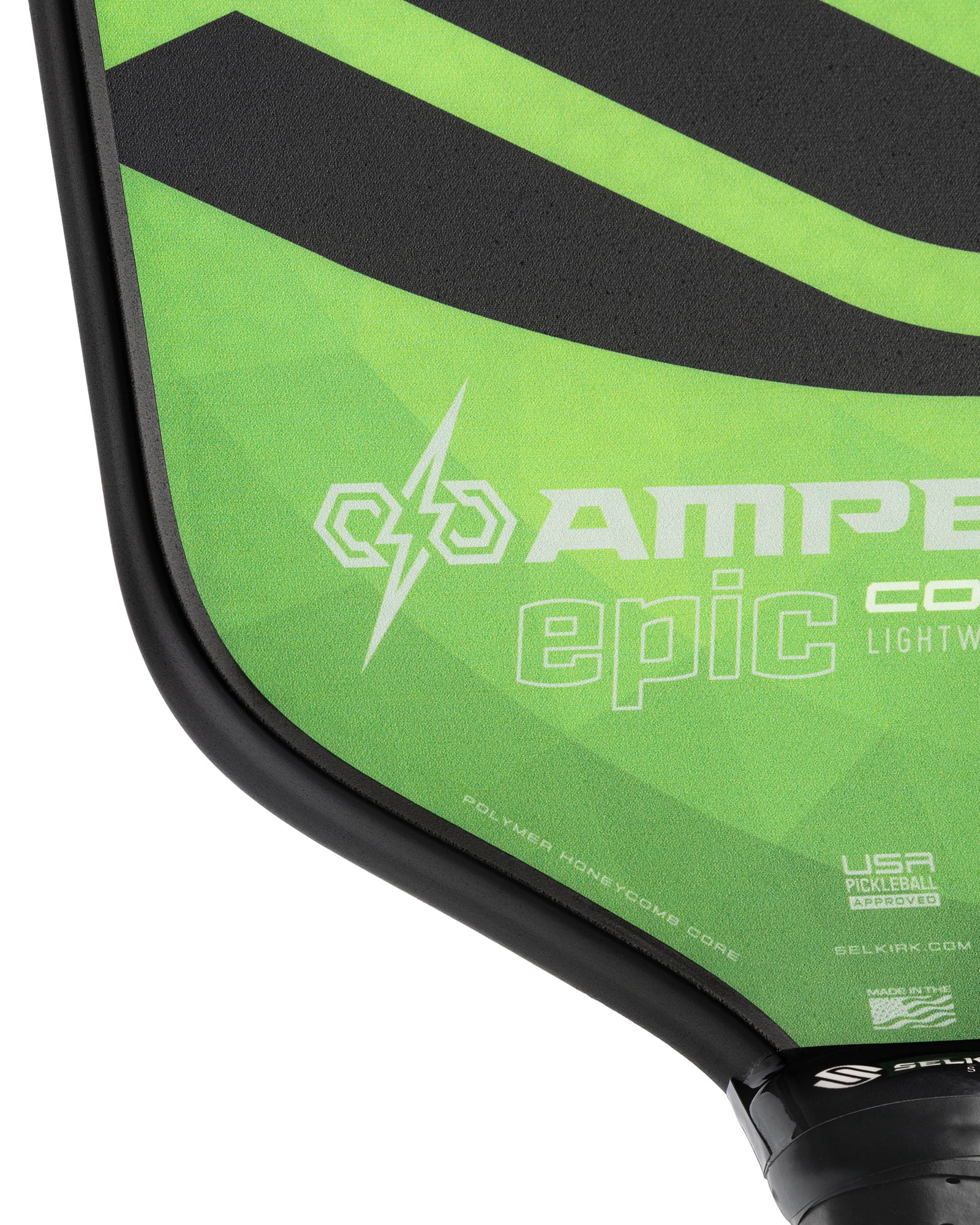 Selkirk Amped Control Epic Pickleball Paddle – Lightweight Composite Paddle for Spin & Control – USAPA Approved – for Beginner to Advanced Players, Indoor & Outdoor Use