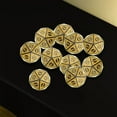 thumbnail image 4 of Milaget Polyhedral Dice 20 sided English Letters Yellow Yellow 20mm, 4 of 8