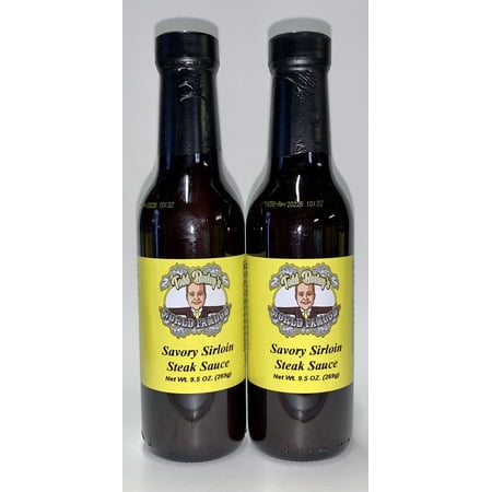 Todd Bosley's World Famous Savory Sirloin Steak Sauce (2 Pack)