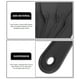 thumbnail image 2 of Raspador de película de yeso, herramienta de limpieza de masilla, removedor de pintura para hormigón, madera, ABS, 5 piezas, 2 of 6