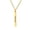 Gold, variant on Name Custom Necklace 3D Bar Necklaces Women Custom Name Engraving Pendant Necklace Stainless Steel Unisex Jewelry