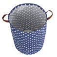 thumbnail image 3 of Howarmer Large Canvas Laundry Hampers, Baby Laundry Basket for Nursery Girl and Boy, Kids Clothes Hamper with Lid, Cute Kids Toys Storage Bin Organizer Animal Room Decor, White Dots, 3 of 7