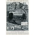 thumbnail image 2 of New Tube Railway For Mail By G H Davis Poster Print By ?? Illustrated London News Ltdmary Evans, 2 of 4