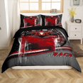 thumbnail image 1 of Erosebridal Housse de Couette Voiture de Sport pour Ados pour Tout-Petit, Housse de Couette Voiture de Course pour Tout-Petit, Décor Thème Course, Réversible 2 Pcs, 1 of 7