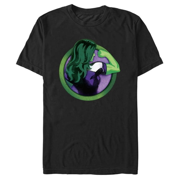 Men's She-Hulk: Attorney at Law Flex Icon  Graphic Tee Black Medium