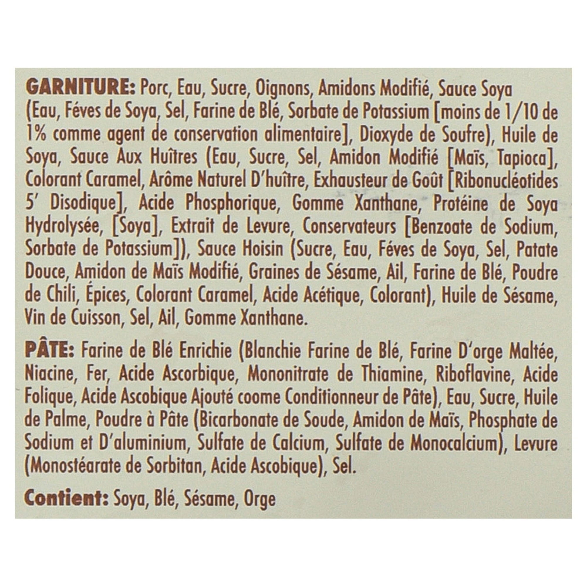 BOUCLE D'OR PORC ASADO 12/476G GL PORC ASADO