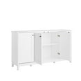 thumbnail image 3 of Prepac Yaletown White 4 Panel Door 60" W x 32" H x 16" D Storage Cabinet, 3 of 9