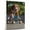 American English Coonhound, variant on Cotonde Tulear Dog Playing Skateboarding Stretched Canvas Size 8x12 – Sports Dog, Perfect for Animal Lovers, Cotonde Tulear Dog Canvas, Skateboarding Canvas Size Wall Art
