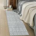 thumbnail image 3 of Moroccan Machine Washable Runner Rug 2x8 Geometric Kitchen Rug Runner Soft Thin Hallway Runner Non Slip Low Pile Bedroom Throw Carpet, 3 of 7