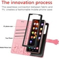 thumbnail image 5 of for Samsung Galaxy Z Fold 3 5G Cartoon Cute Wallet Case,Cat Dog Style Flip Phone Cover with ID Card Holder PU Leather Cases for Samsung Galaxy Z Fold 3 5G MG Pink, 5 of 14