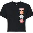 thumbnail image 3 of Marvel - Pastel Spring - Juniors Cropped Graphic T-Shirt, 3 of 5