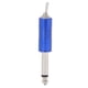 thumbnail image 1 of Interruptor de pie de tatuaje inalámbrico aleación de aluminio enchufe de Pedal de tatuaje portátil para máquina de tatuaje fuente de alimentación azul, 1 of 8
