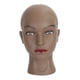 thumbnail image 1 of Cabeza de maniquí, accesorio de cabeza de maniquí, modelo de exhibición de estilista profesional de PVC, exhibición de pelucas para estilizar gorras, negro, 1 of 8