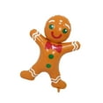thumbnail image 2 of yotijay Christmas Inflatables Xmas Decoration Creative Funny Home Decor Figurine Gingerbread Man, 2 of 9