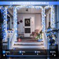 thumbnail image 2 of Luces de Navidad JMEXSUSS Azul y Blanco 600 LED 51 metros, 2 of 7