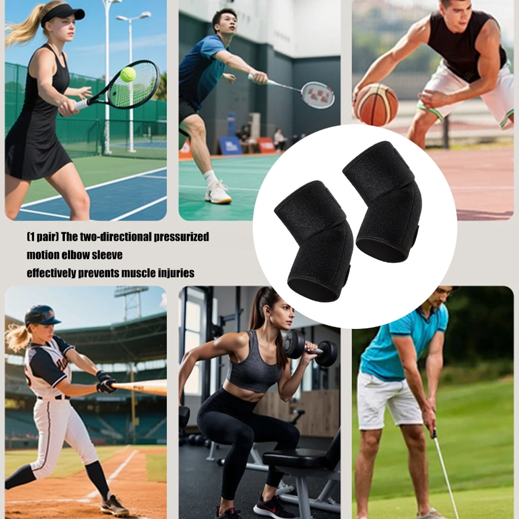 2PCS Elbow Brace Elbow Compression Sleeves For Volleyball Weightlifting And Fast Recovery